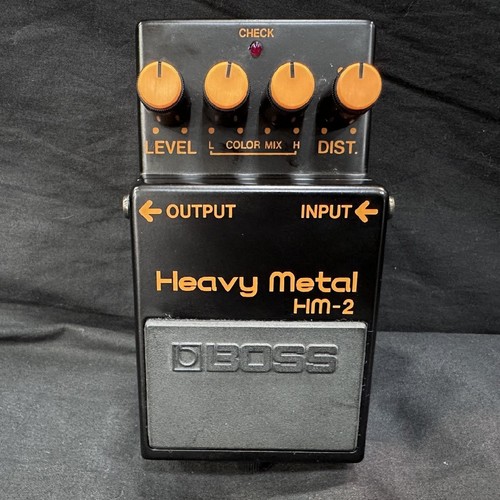 Pédale effet boss 2 - boss, hm-2