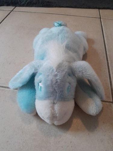 Peluche bourriquet bleu pastel - peluche,
