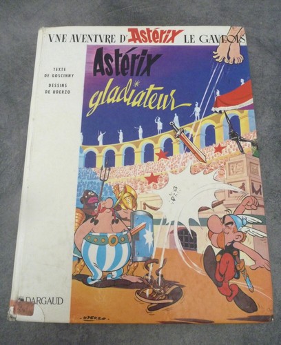 Asterix gladiateur livre - gladiateur,