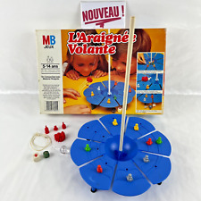 ➜MB FLYING SPIDER BOARD GAME - 1977 Course & Chance Antique/Vintage