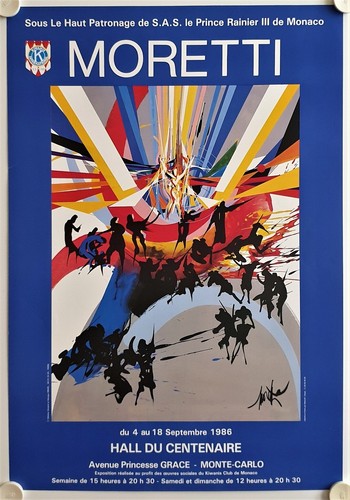Affiche moretti 1986 - moretti,