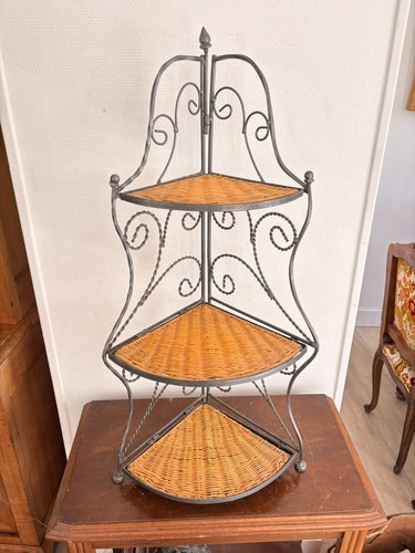 Etagère angle jardin véranda - etagère,