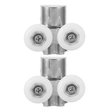  Lot de 2 roulettes de porte