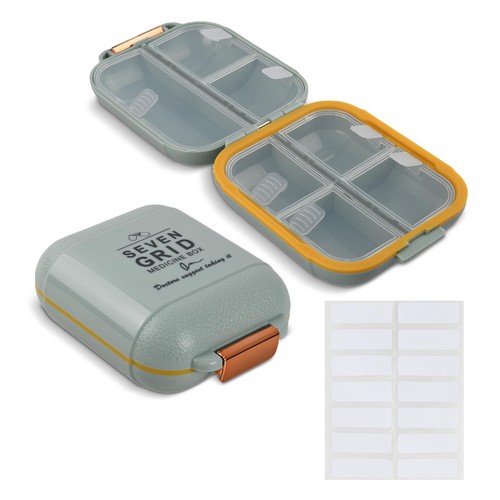 Pilulier portable avec - pilulier,