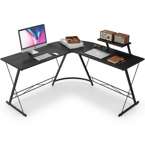 Bureau angle informatique - bureau, d’angle