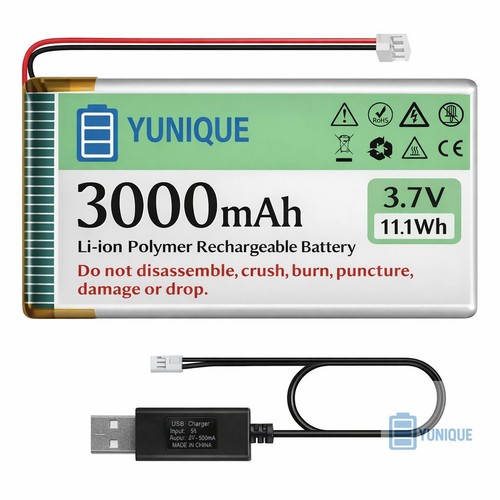 Batterie lipo 3000mah - lipo, 3.7v
