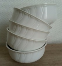 SUPERBE LOT de 5 BOLS COUPES