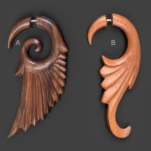Faux spirale aile sculptée - spirale,