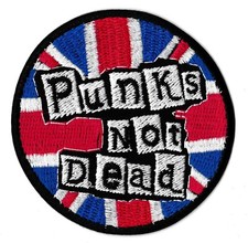 Écusson patche Punks not dead