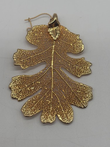 Pendentif feuille chêne - de,