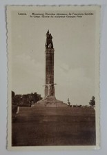Postcard Loncin Monument Dernière Résistance de l’enceinte fortifiée de Liége A1