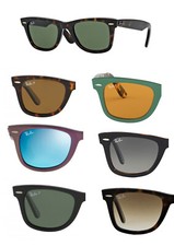 Ray ban Verres De Rechange 2140 pour Wayfarer Polarisée de Soleil Vintage 50 54