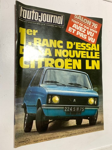 Auto journal 10 1976 - ►l'auto-journal, du