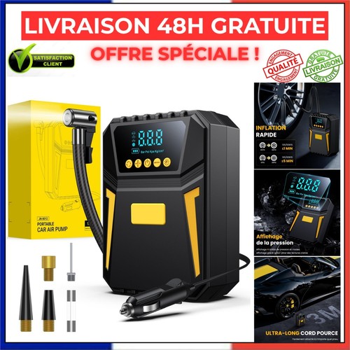 Gonfleur pneus voiture 12v - pneus,