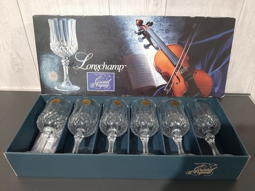 Verres pied cristal - à,