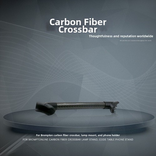 Support guidon fibre de - support,