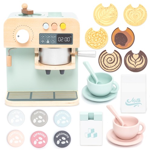 Machine café bois pour - machine, à
