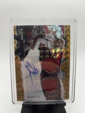 2025 Topps Bowman U Dual Relic Autograph Boogie Fland #PDA-BF /50