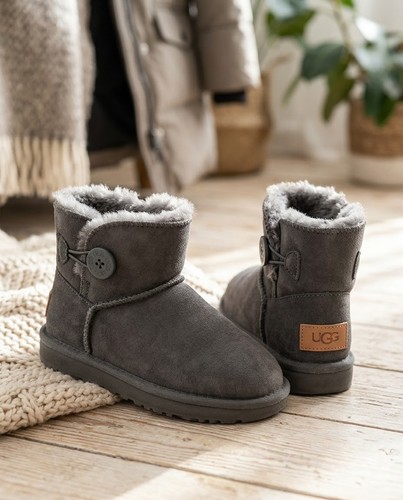 Ugg bottines daim gris - ugg,