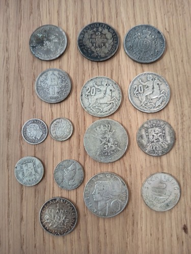 Lot pièces anciennes - , 15