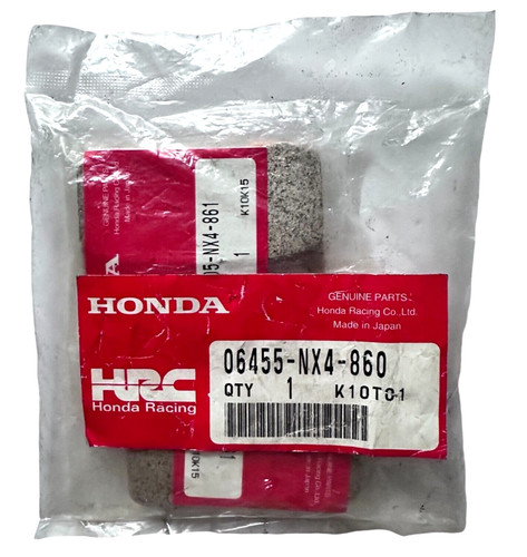 Jeu plaquettes honda hrc - jeu,