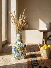 Grand vase bonbonne Italien vintage années 60-80 dans le goût d'Innocenti