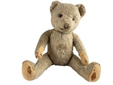 Ancien ours en peluche 33 cm
