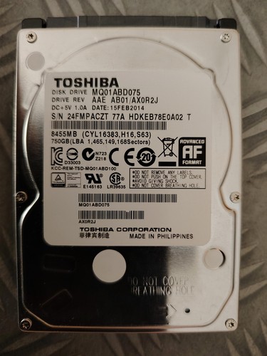 Disque dur interne toshiba - dur,