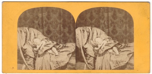 Post mortem portrait - a, baby