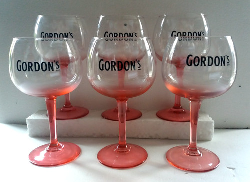 Lot verres gin - 6, "