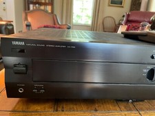 Yamaha AX-592 Natural Sound Stereo Amplifier w/ Original Remote - Tested