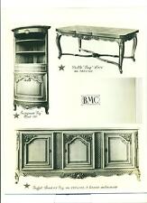 ORIGINAL PHOTOGRAPH FURNITURE BMC TABLE SIDEBOARD CORNER FAG LOUIS XIV