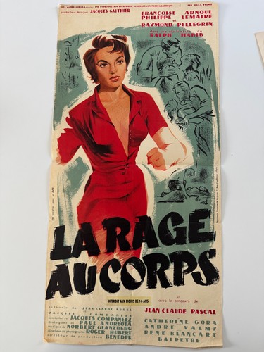 Affiche ancienne cinéma - , la