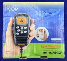 ICOM Commandmic II HM-157B Remote Handset Microphone for IC-M504, 604 & 422 VHFs