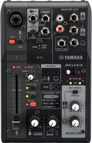 Yamaha ag03mk2 live - ag03mk2,