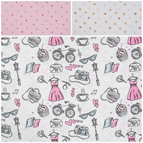 Tissu jersey coton brillant - tissu,
