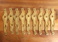 222mm lot 9 old bronze cleanliness plate, Louis XV style door