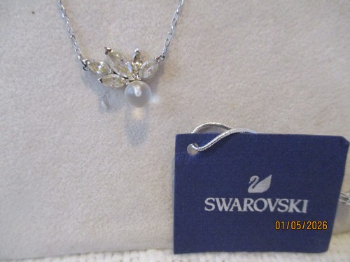 Collier swarovski argenté - collier,