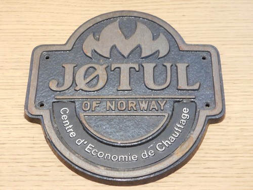 Vintage plaque fonte centre - en,