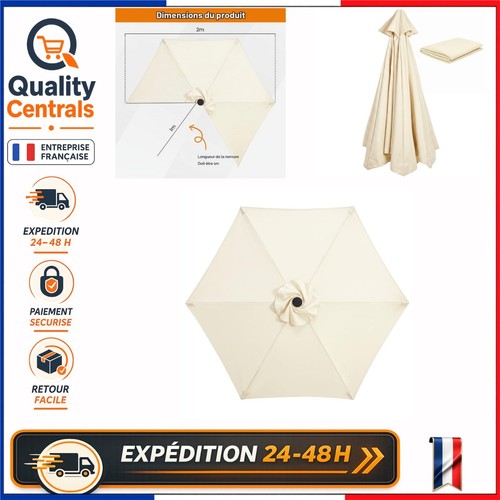 Toile parasol remplacement - toile, de