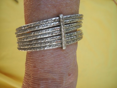 Bracelet jonc ciselé - jonc,