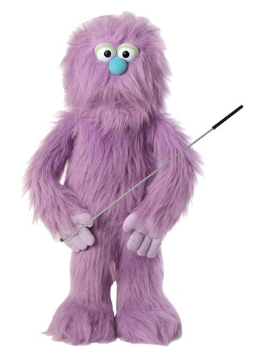 Purple monster puppet - 30,