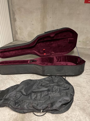 étui rigide contrebasse - rigide,