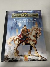 AD&D 2e Forgotten Realms L'Aventure dans Les Royaumes Oublies RPG Book 2106F