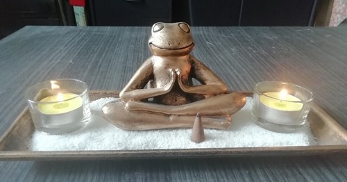 Jardin zen encens bougies - jardin,
