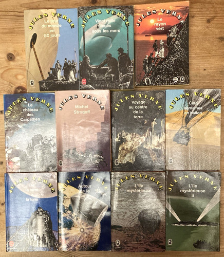 Jules verne lot livres de - jules,