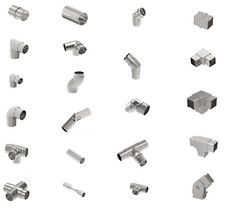 Acier Inox Connecteurs Embouts