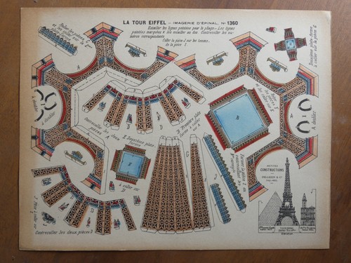 Eiffel tower paper model - eiffel,
