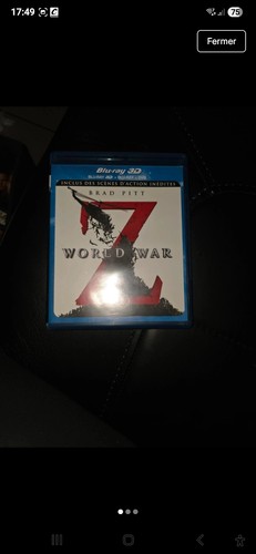 Blu ray world war z - blu-ray,