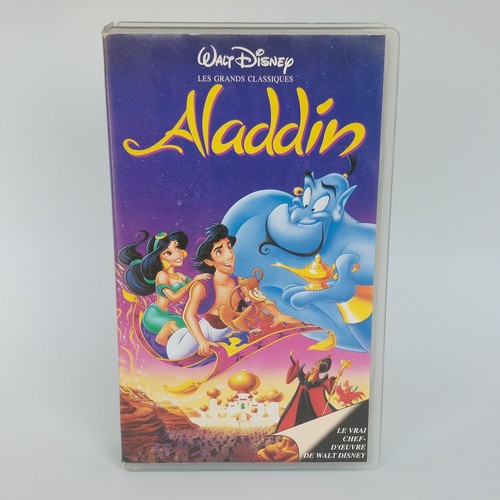 Aladdin vhs k7 - -, cassette